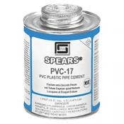 Category Spears PVC-17 Gray/Clear Heavy Body PVC Cement image